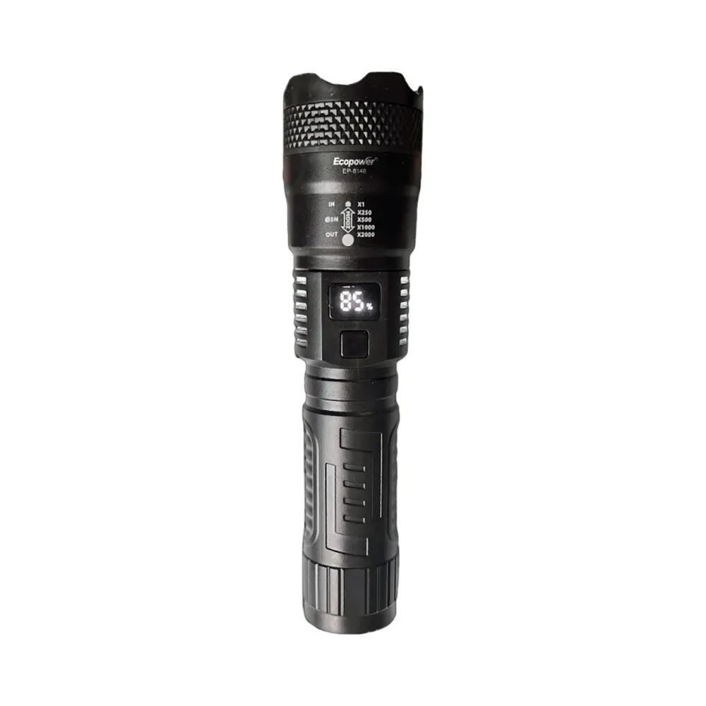 Lanterna Ecopower Ep-8148 Recarregável 800LM Police