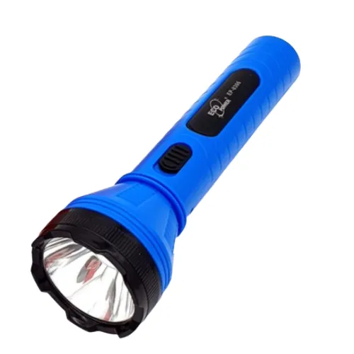 Lanterna Ecopower Ep-8306 Recarregável 3W Azul
