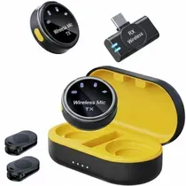Microfone Ecopower Ep-M094 Tipo-C Duo Wireless