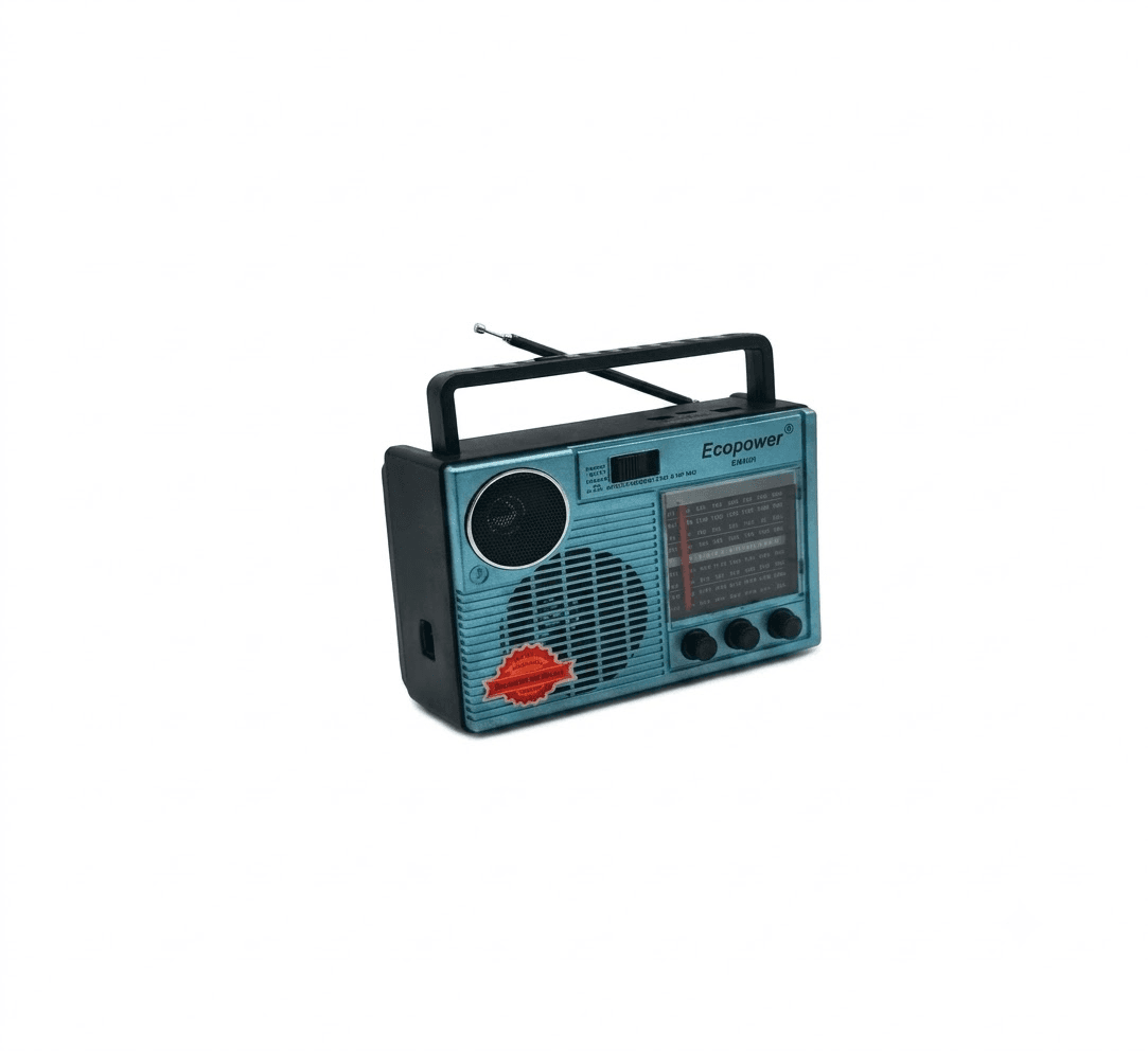 Caixas de Som Ecopower Ep-F331 USB/SD/FM/BT Azul