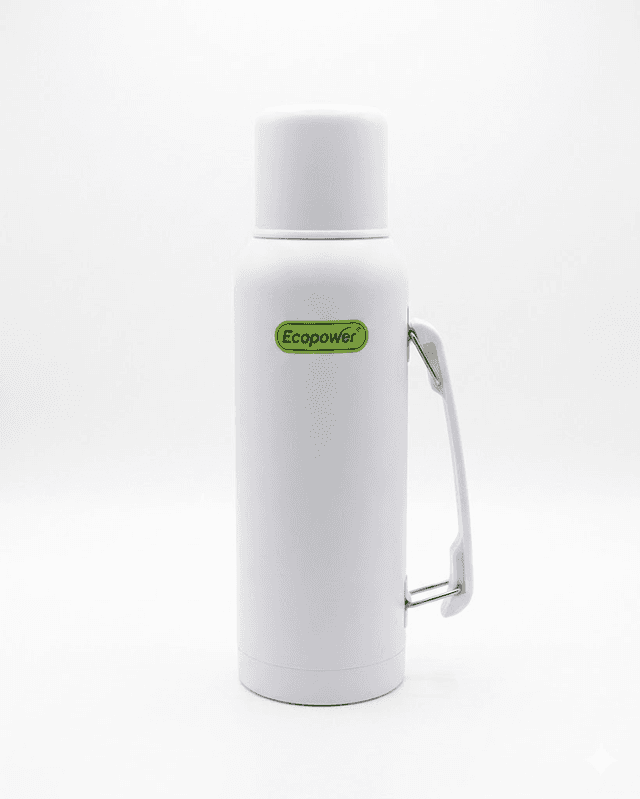 Garrafa Térmica Ecopower Termo Ep-G123 1L Branco