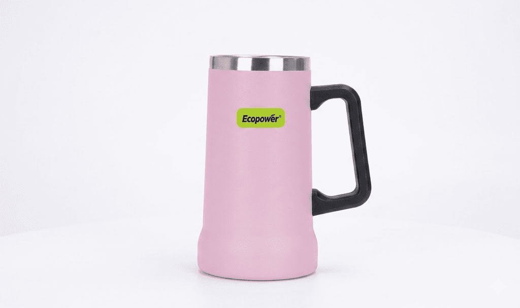 Garrafa Térmica Ecopower Ep-G121 750ml Rosa