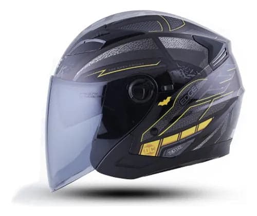 Capacete Aberto Edge Geko Batman Matt / M
