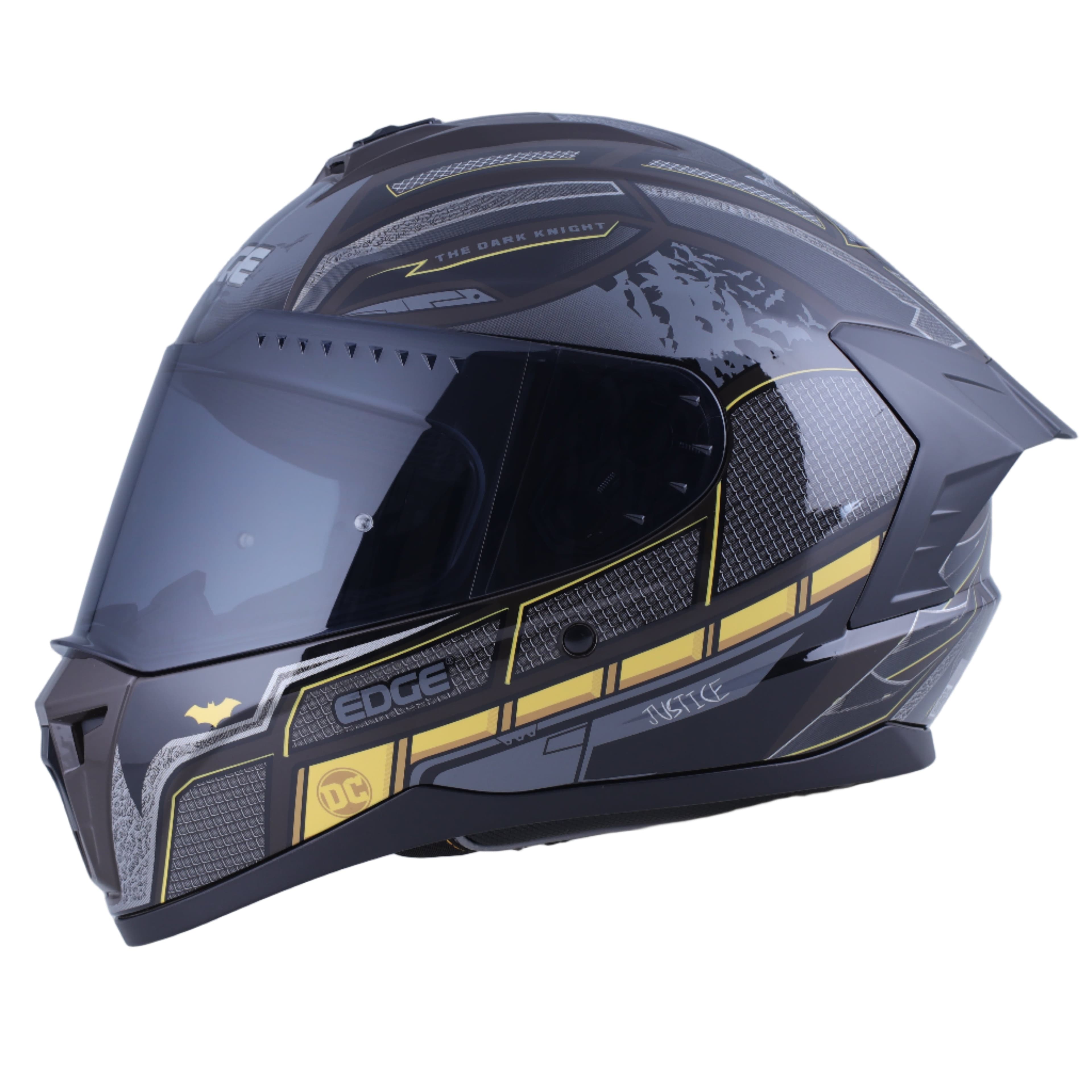 Capacete Edge Extreme Batman - Gloss / Xl