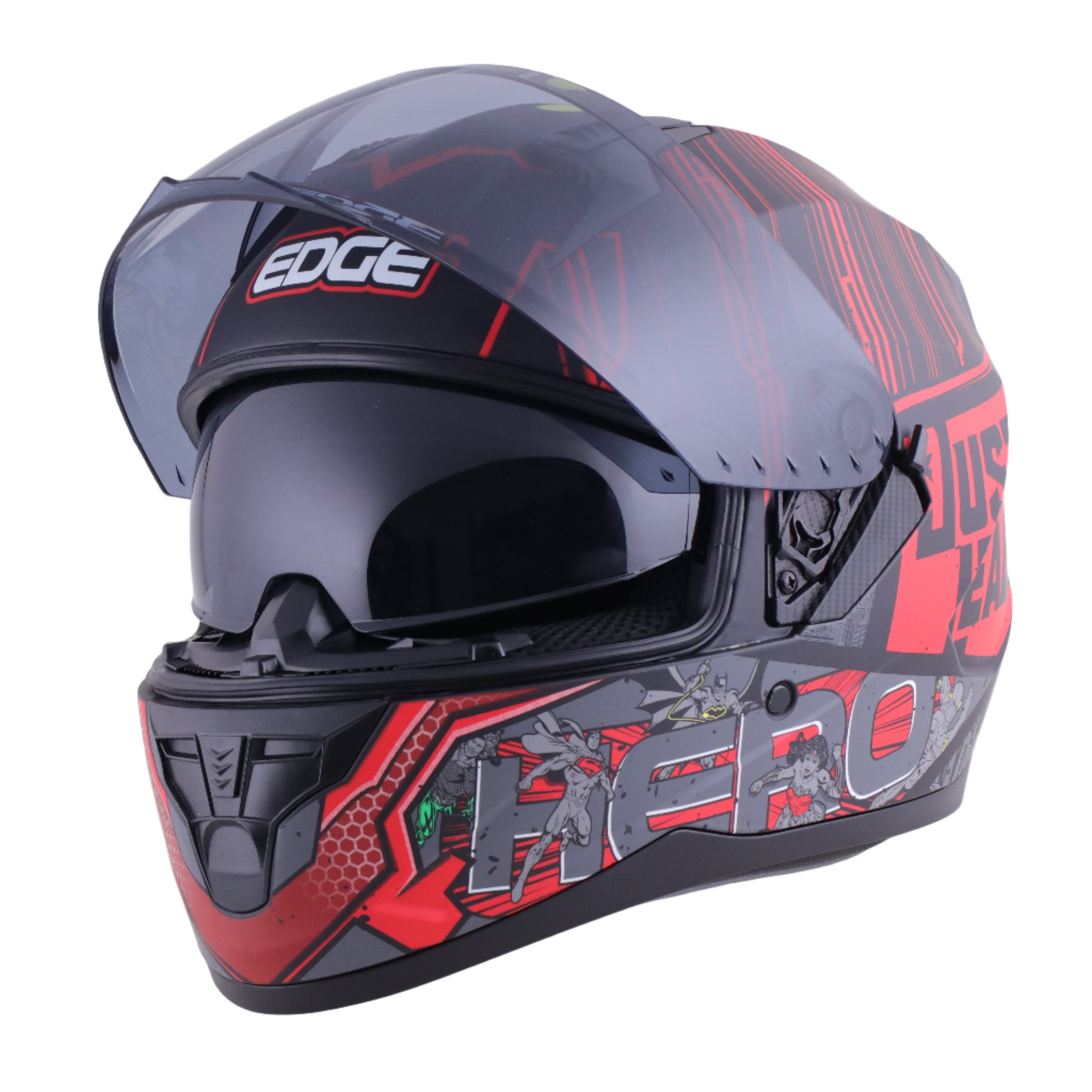 Capacete Edge Lexus Ljusticia Red Gloss / Xl
