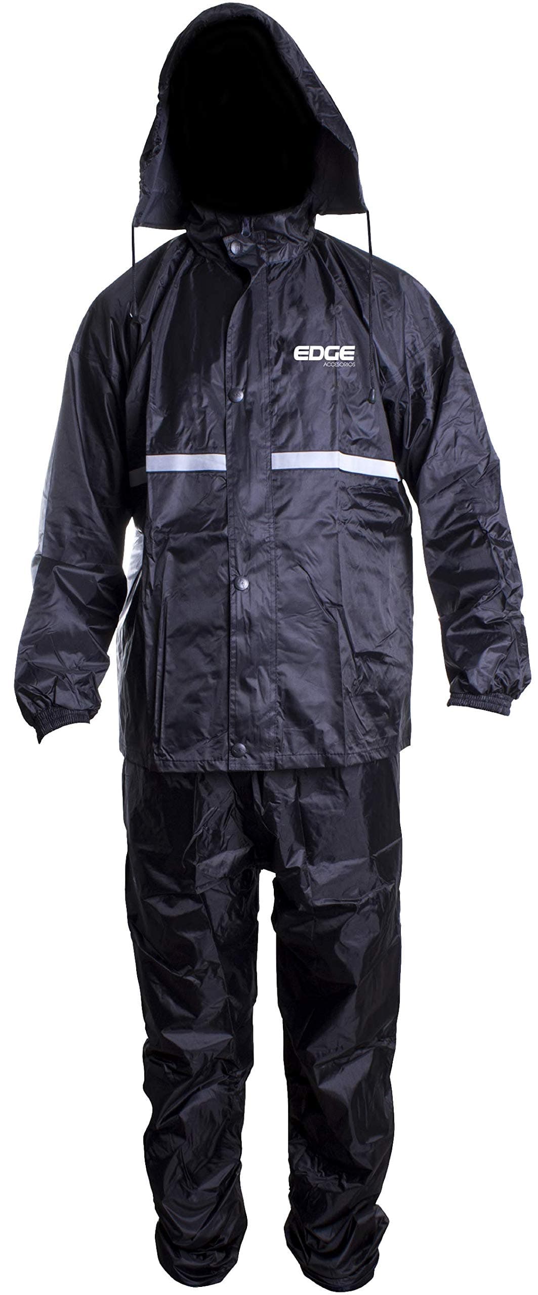Traje de Chuva Edge Negro Xxl