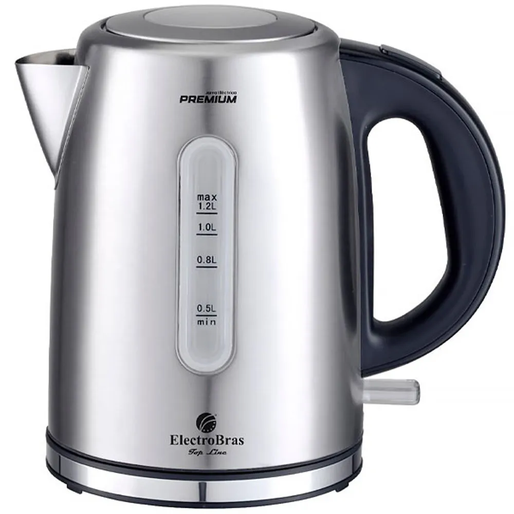 Cozedor Elétrico Electrobras Premium Ebje-03 1.2L 2200W 220V 50/60Hz Prateado