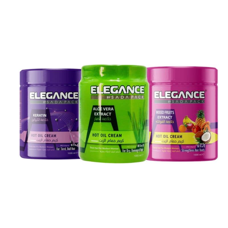 Creme de Tratamento Capilar Elegance Hot Oil Cream 1000 Ml