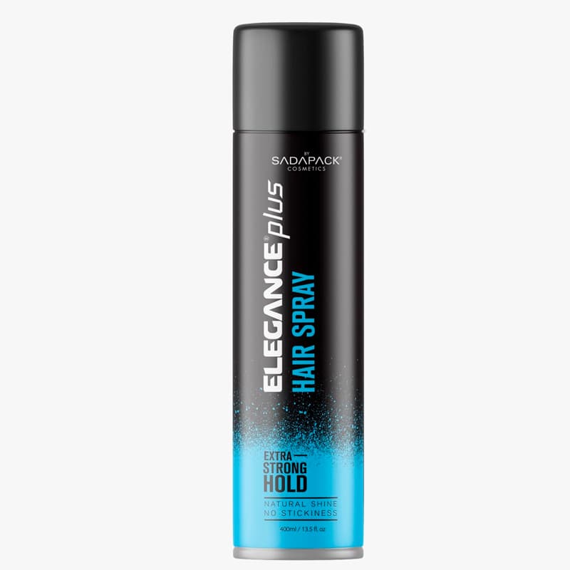 Elegance Plus Hair Spray Strong Hold 400ml para Homens