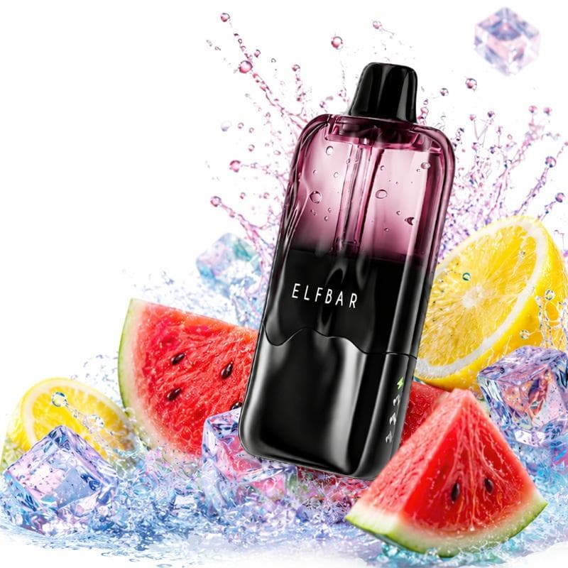 Vape Descartável Elfbar Duke 35000PUFFS Watermelon Lemon Ice