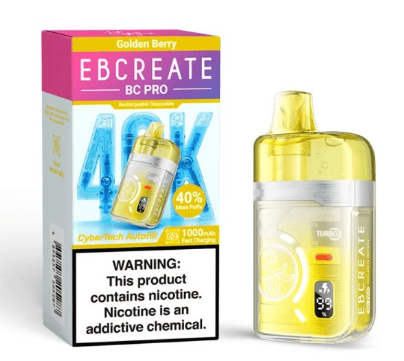 Vape Desechable Elfbar Ebcreate 40K Golden Berry