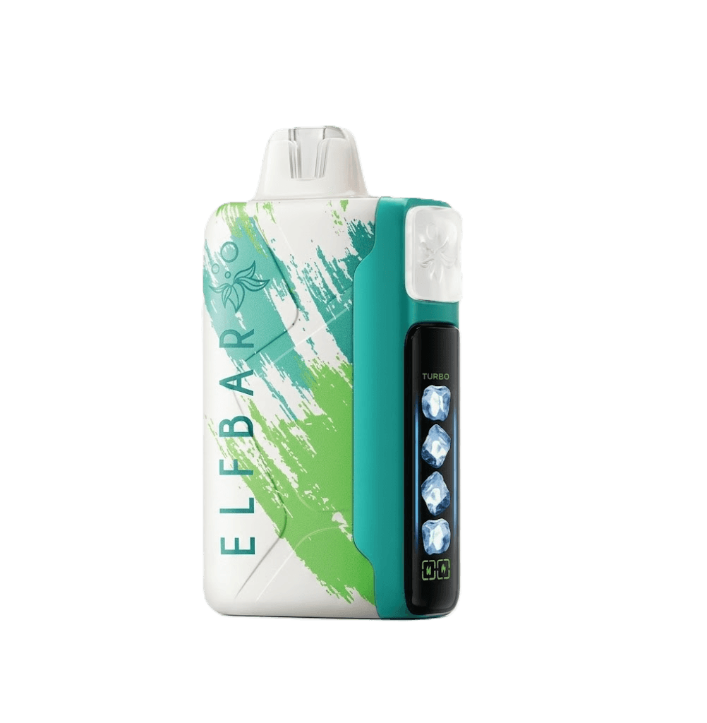 Vape Descartável Elfbar Ice King Green Apple Ice 40000PUFFS