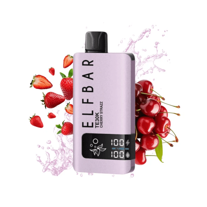 Vape Descartável Elfbar Te30000 30000PUFFS Cherry Strazz