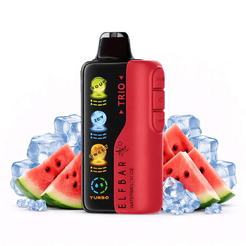 Vape Desechable Elfbar Trio 40000PUFFS Watermelon Ice