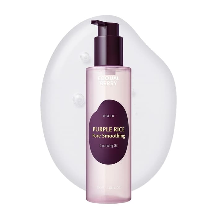 Óleo de Limpeza Eqqualberry Purple Rice Pore Smoothing 200ml