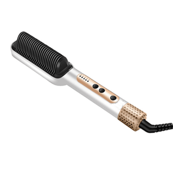 Escova Alisadora Buarn Bu-302 5 Temperaturas 45W 950ºF 110-240V ~ 50/60Hz Branco