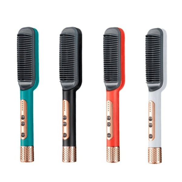 Escova Elétrica Alisadora Middliv V-621 45W Bivolt Color Mix