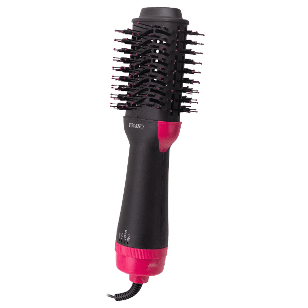 Escova Secadora Tucano Tc-650 3 Temperaturas 1200W 220V Preto/Rosa