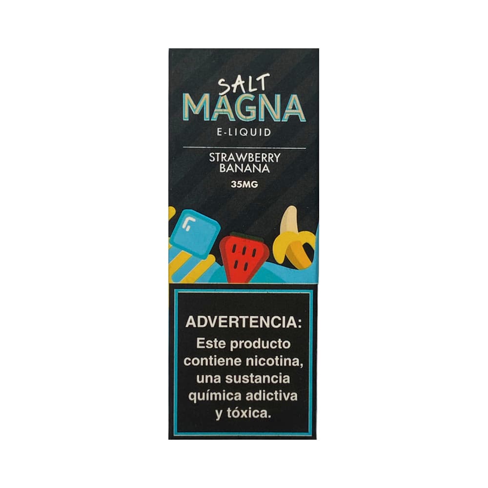 Essência Sal de Nicotina Magna Strawberry Banana 35MG 30ml