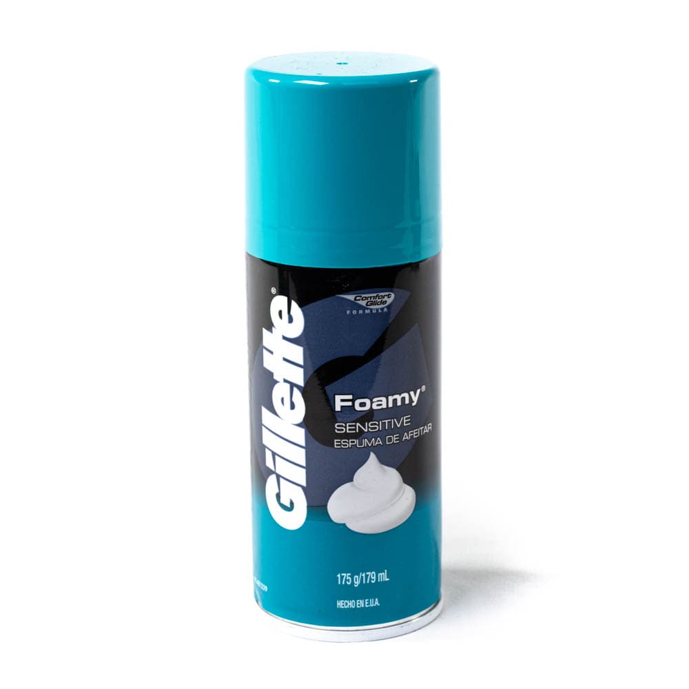 Espuma de Barbear Gillette Foamy Sensitive 175G