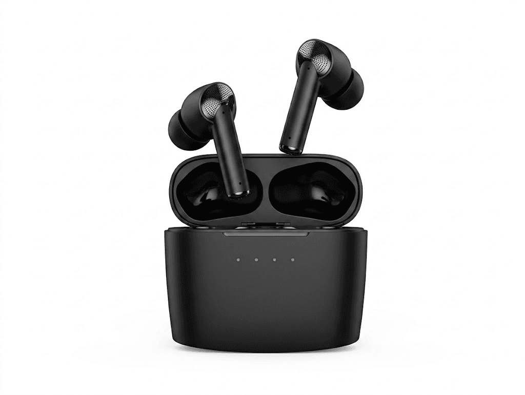 Essager Fones de Ouvido Bluetooth Eejj8-Tw01 Preto