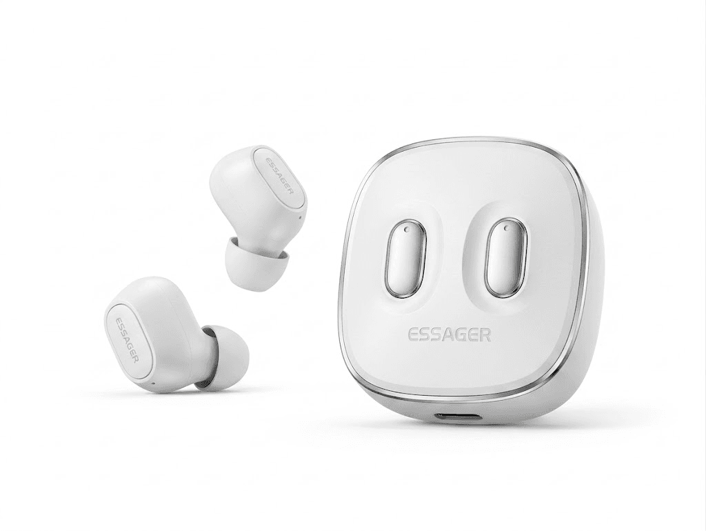 Fones de Ouvido Essager Eejtws-Lx02-Z Bluetooth Branco
