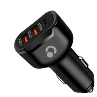 Carregador Veicular Essager ECC2CA-Js01-P 108W Preto