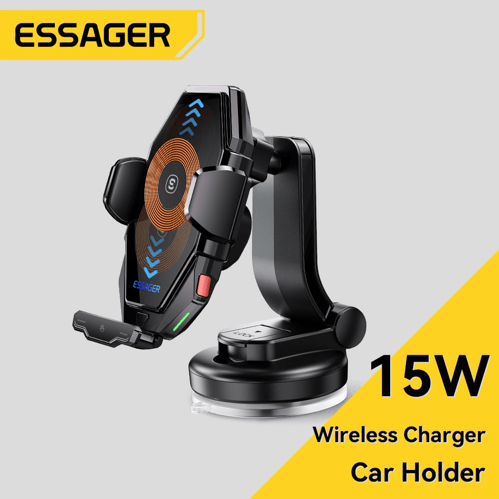 Carregador Veicular Essager Ezjcfk-Ldo1-Z 15W Preto