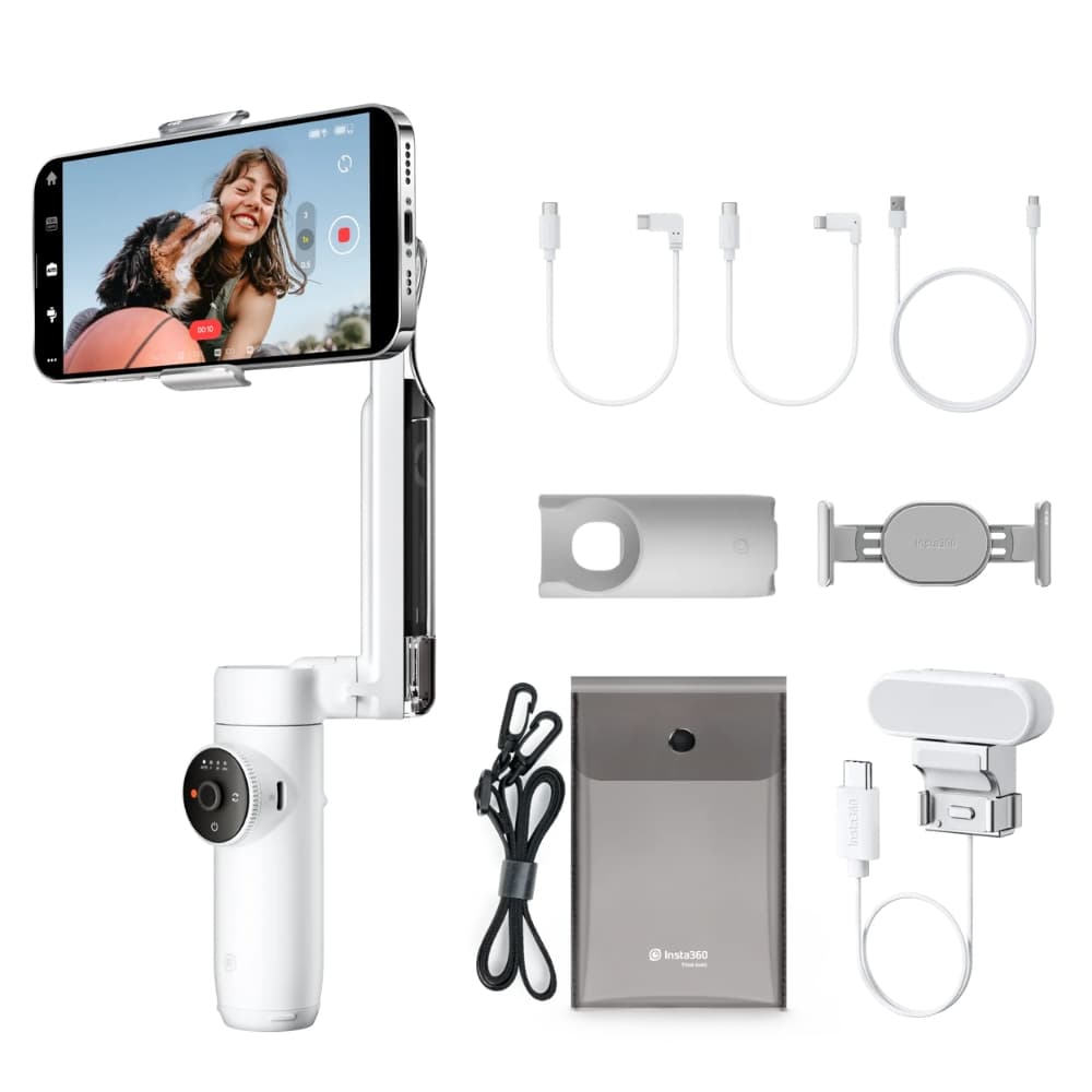 Estabilizador Insta360 Flow Creator Kit Summit White