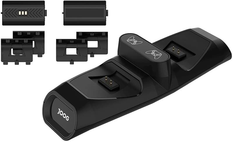 Estação de Carregamento para Controle Xbox Series e Xbox One com Baterias Joog Jgam-Ac03