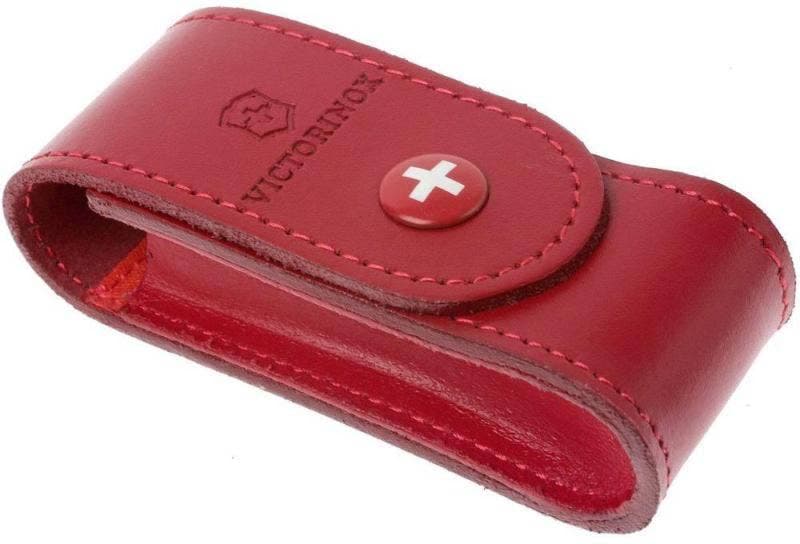 Estojo Victorinox de Couro Vermelho