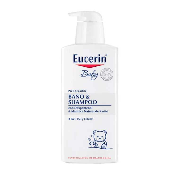 Gel de Ducha Y Shampoo para Bebé Eucerin Wash & Shampoo 400ml