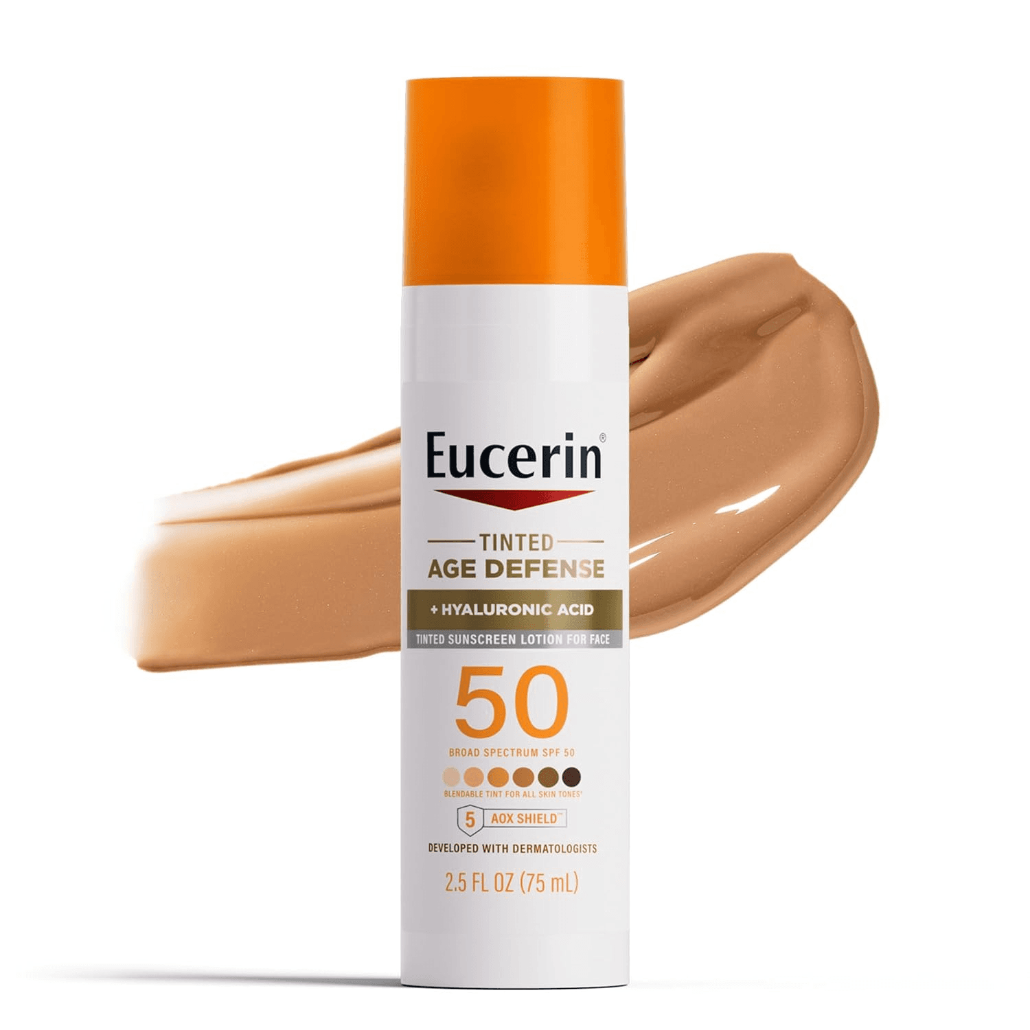 Proteção Solar Eucerin Tinted Age Defense Spf50 75ml