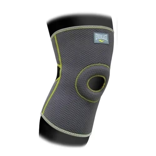 Joelheira Everlast Neoprene Deluxe Evnks660 (M) Cinza Tam. M