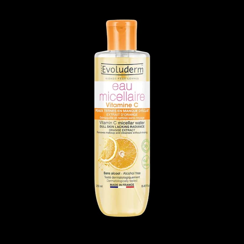 Água Micelar Evoluderm Vitamina C 250ml