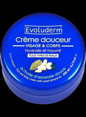 Creme Corporal Evoluderm Amêndoa 250ml