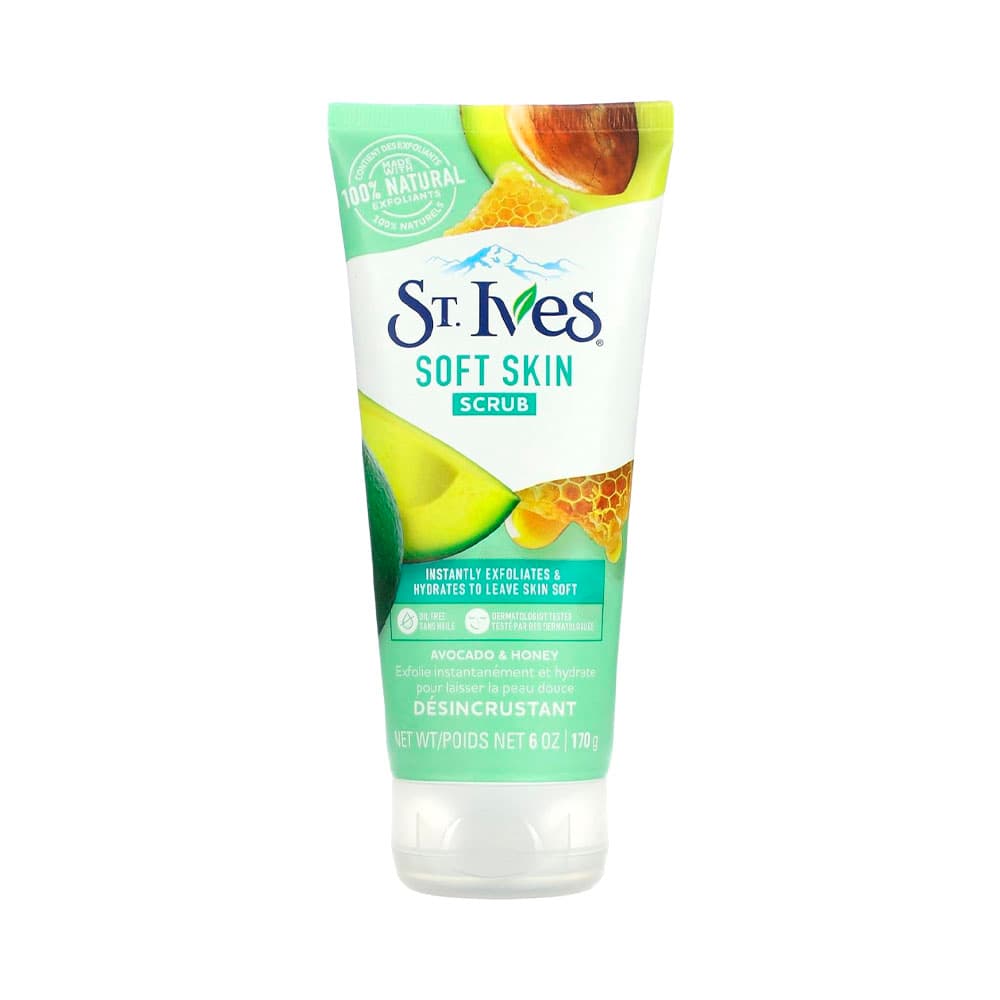 Esfoliante Corporal St. Ives Pele Macia Abacate e Mel 170G