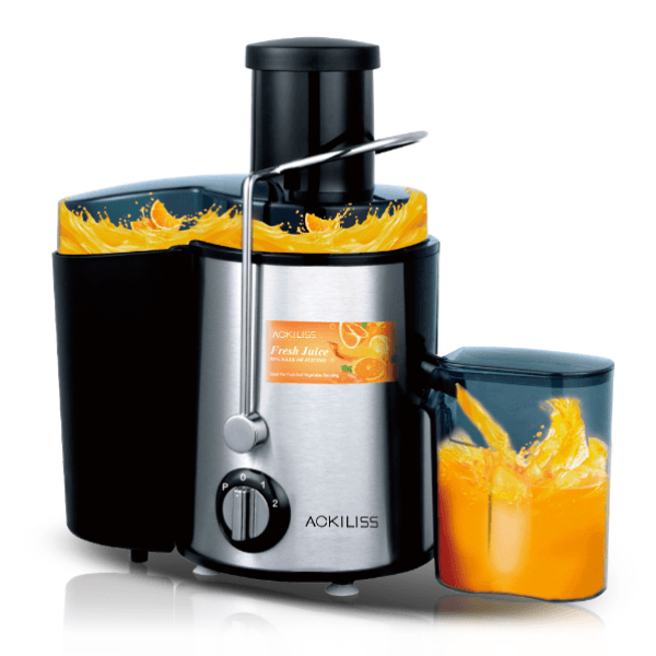 Extrator de Suco Ackiliss Acl-62817S 1000W 220-240V ~ 50/60Hz Preto/Inox
