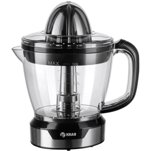 Extrator de Suco Elétrico Krab 40W 1 Litro 220V ~ 50Hz - Preto