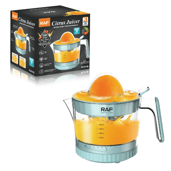 Extrator de Suco Raf R.611B 30W 400ml 220V Azul Claro