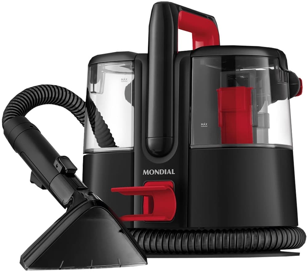 Extratora e Higienizadora Portátil Mondial Exp-01-R Deep Cleaner I 1650W 220V-60Hz