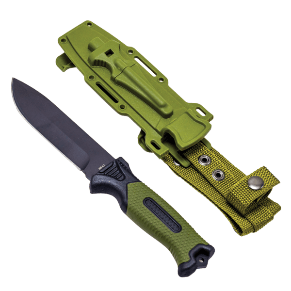 Faca Canivete Tático Geral Nf6842 26CM Preto/Verde