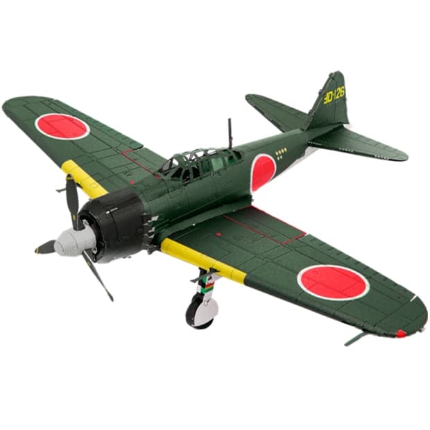 Miniatura Metal Earth Mitsubishi Zero Fascinations