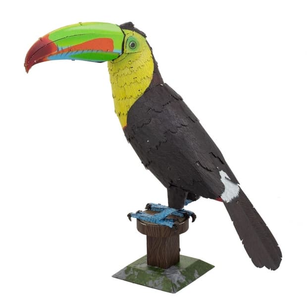 Miniatura Fascinations Keel-billed Toucan Me1020