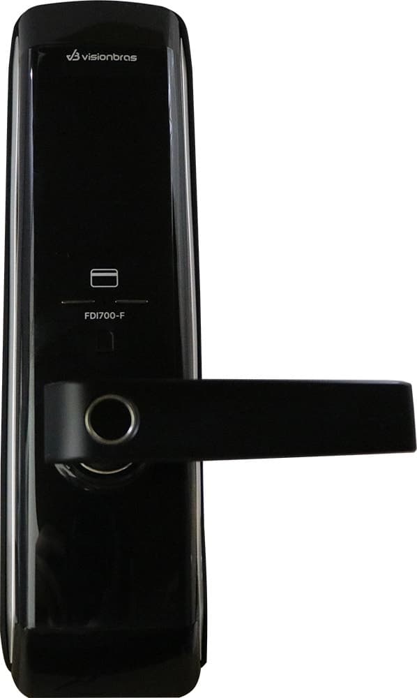 Fechadura Eletrônica Digital Visionbras Vb-Fdi700-F - Preto