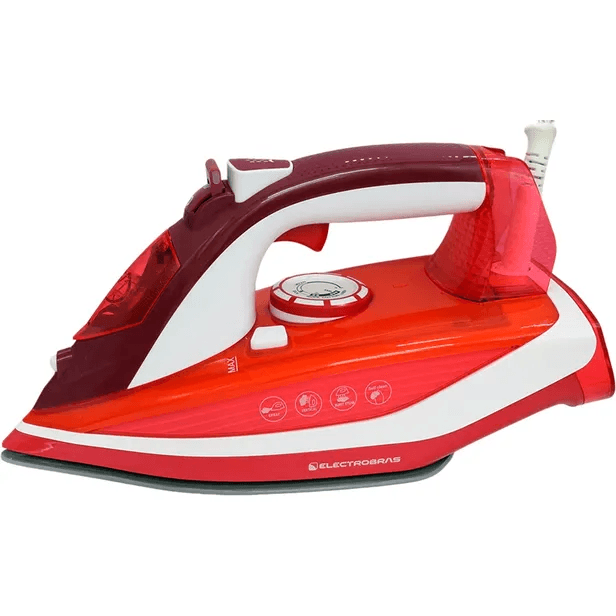 Ferro A Vapor Electrobras Ebpv-25 2200W 220V Vermelho - Branco