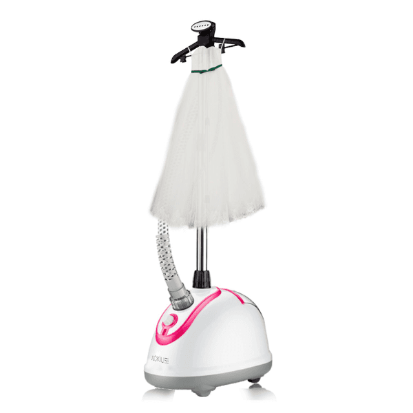 Ferro de Passar A Vapor Ackiliss Acl-63039 1800W 220-240V Branco/Rosa