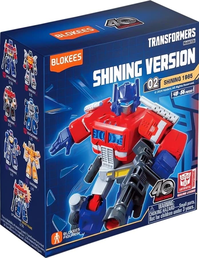 Figura Colecionável Transformers Shining Version Blind Box - Blokees 71122