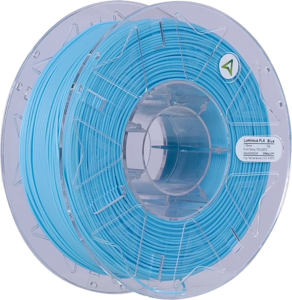 Filamento Pla Hyper Luminous para Impressora 3D Creality 1.75Mm 1Kg Azul