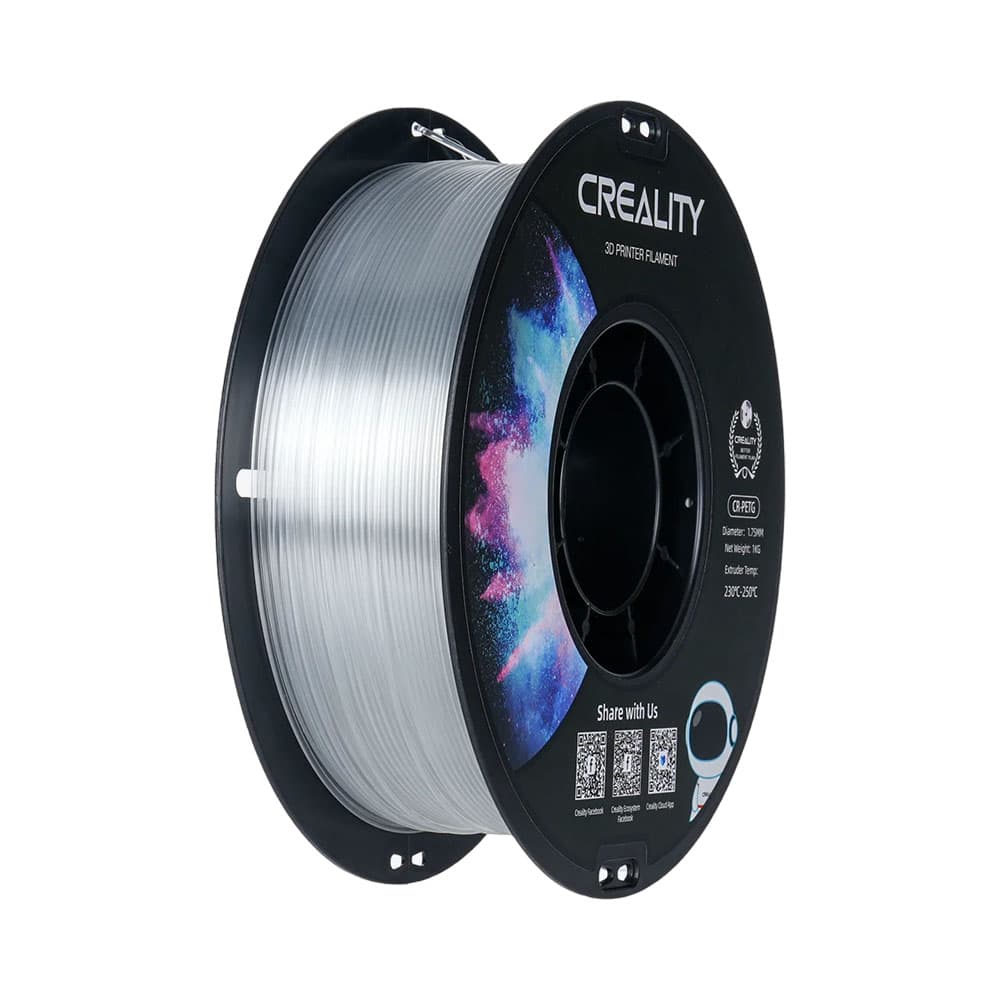 Filamento para Impressora 3D Creality Cr-Petg 1 Kg Transparente